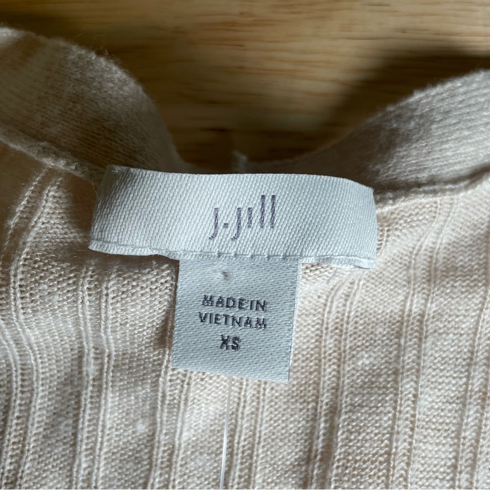 NWT J.Jill Long Cardigan Size XS - Picture 4 of 10